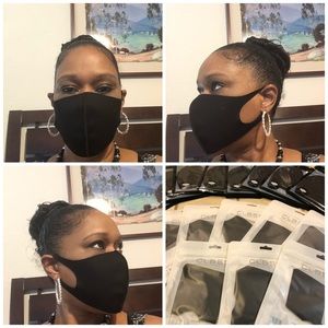 Unisex Black Face Masks